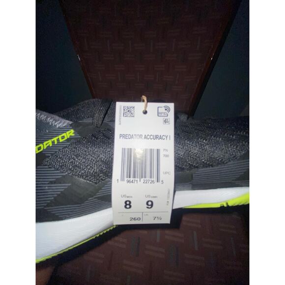 New Adidas Predator Accuracy Injection.3 Indoor Soccer Shoes Size Mens 8 IG6271 - Picture 7 of 8